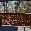 decorative outdoor metal aluminium garden screen panels (4)