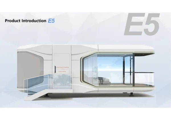 Mingic prefab custom eco capsule house mobile cabin house, a smart portable capsule home