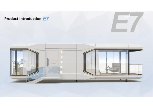 outdoor mobile removeable small capsule house | capsule house 1 bedroom – Bild 2