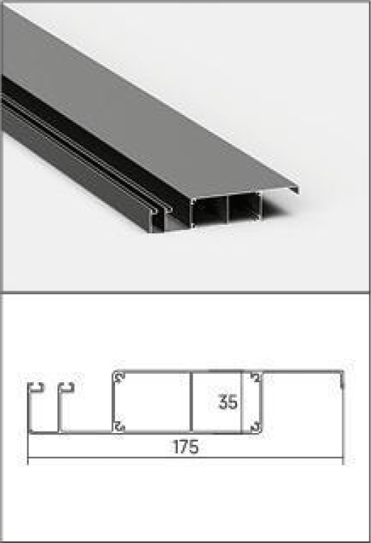 Flap-aluminum-profile